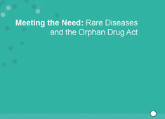 Rare Diseases and the Orphan Drug Act Report cover image