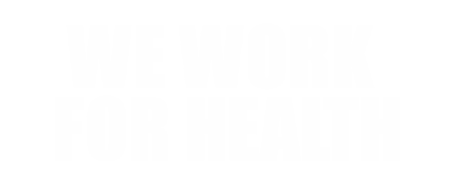 We Work for Health logo