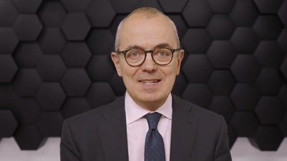 poster image from phrma's why is clinical trial diversity important video showing Giovanni Caforio, chairman and CEO of Bristol, Myers, Squibb