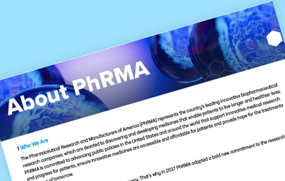 Teaser image for About PhRMA report