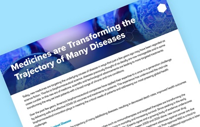 Teaser image for medicines are transforming the trajectory of many diseases report