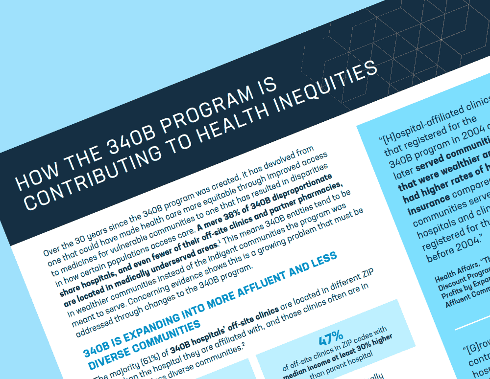 How The 340B Program Is Contributing To Health Inequities